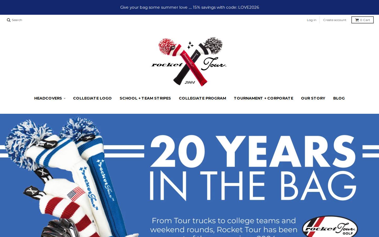 rockettour.com homepage screenshot