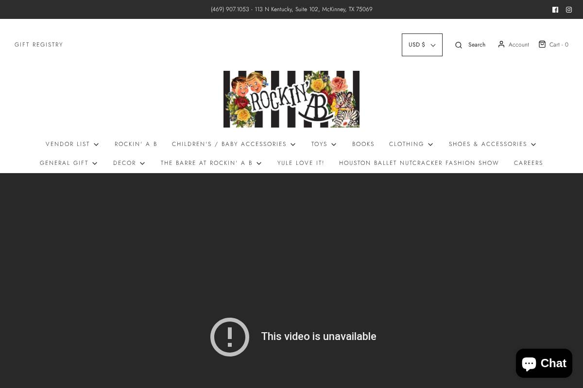 rockinab.com homepage screenshot