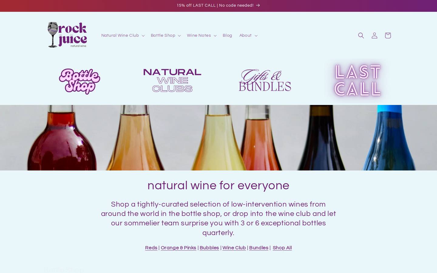 rockjuiceinc.com homepage screenshot