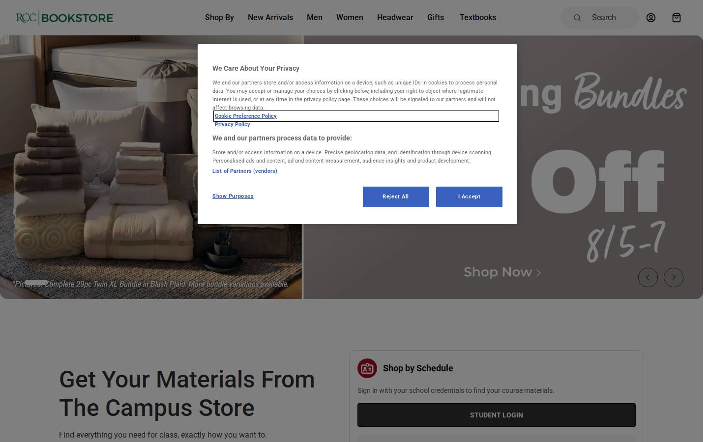 rocklandccshop.com homepage screenshot