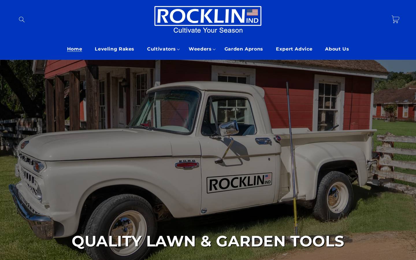 rocklinindustry.com homepage screenshot