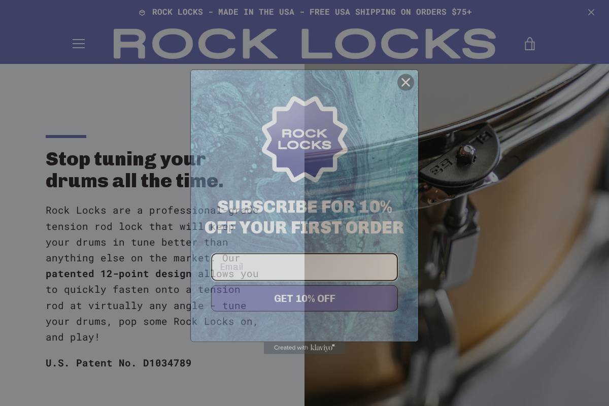rocklocksusa.com homepage screenshot