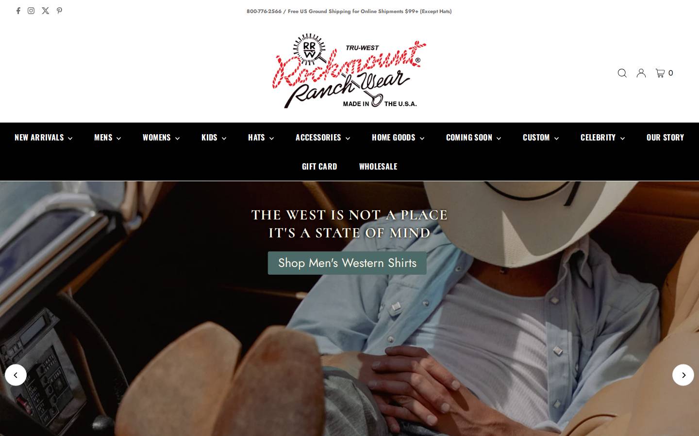 rockmount.com homepage screenshot