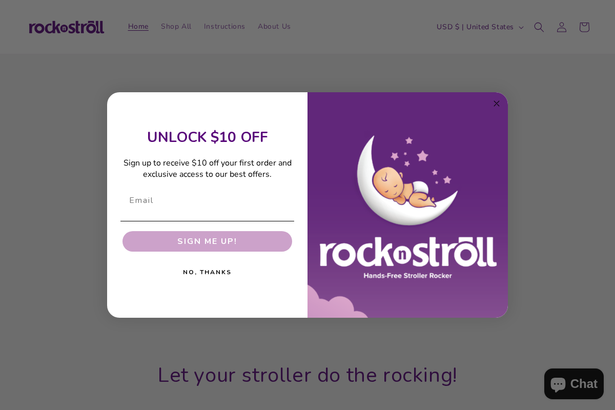 Rocknstrollco homepage screenshot