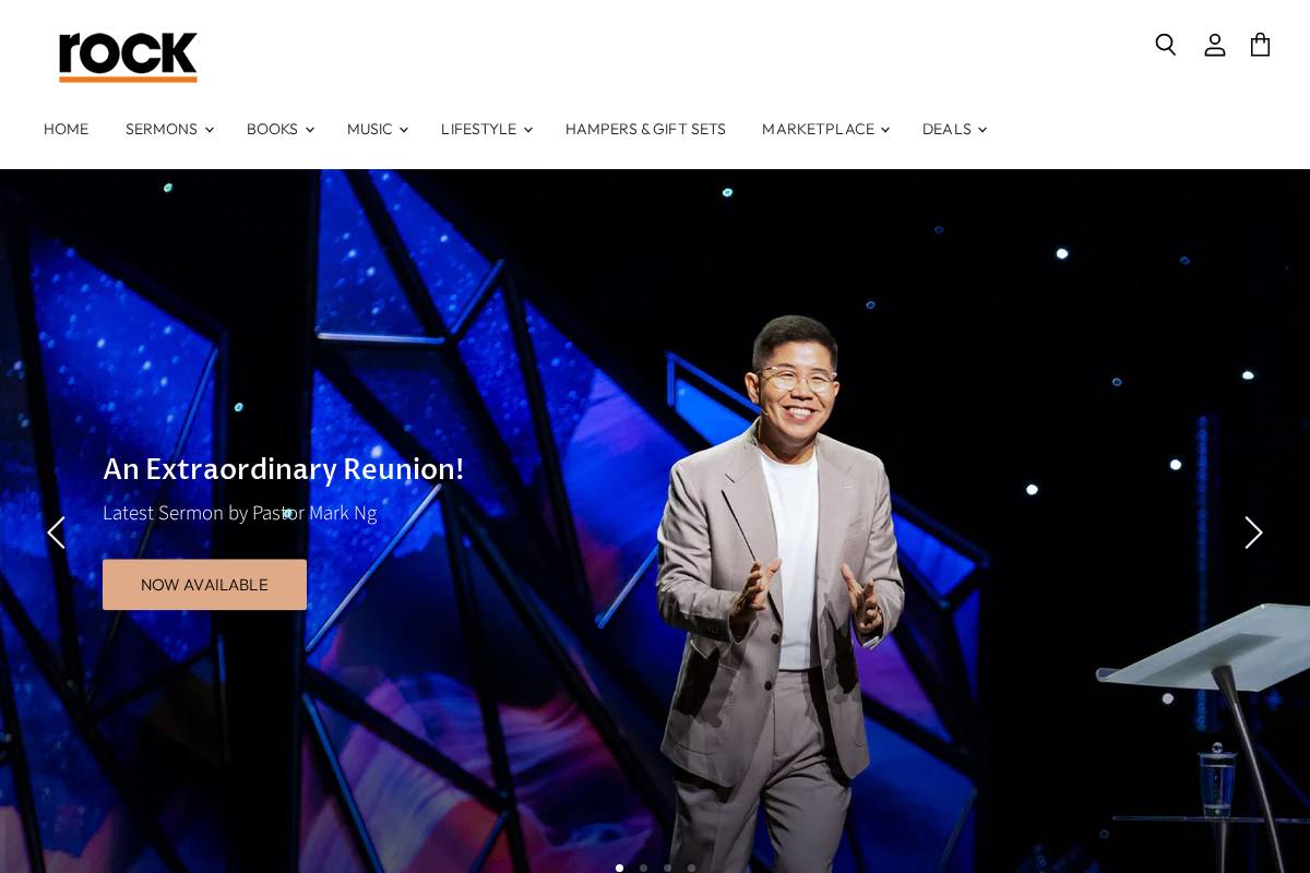 rockonline.sg homepage screenshot