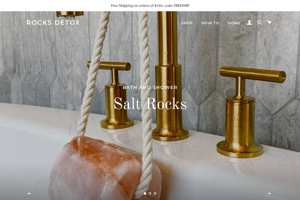 rocksdetox.com homepage screenshot