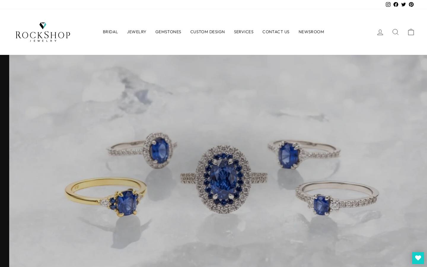 rockshopjewelry.com homepage screenshot