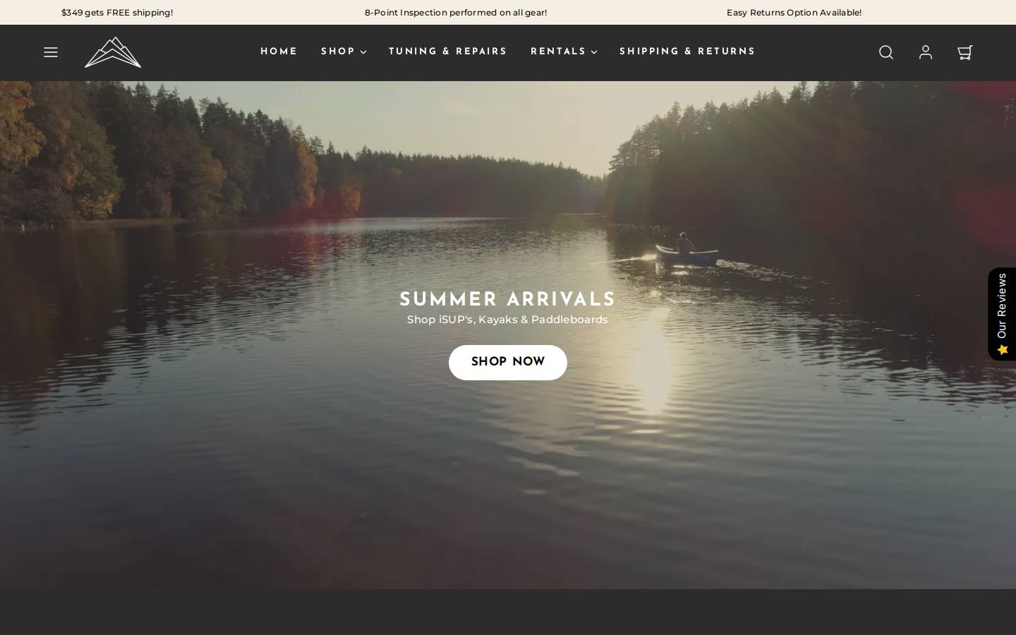 rockymtnski.com homepage screenshot