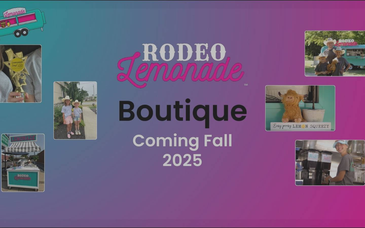 rodeolemonade.com homepage screenshot