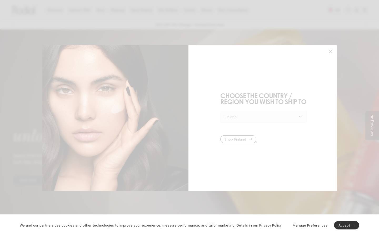 Rodial.com homepage screenshot