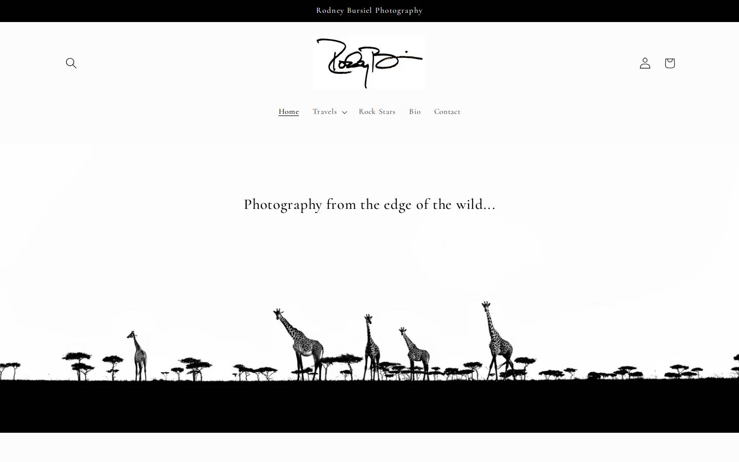 rodneybursiel.com homepage screenshot