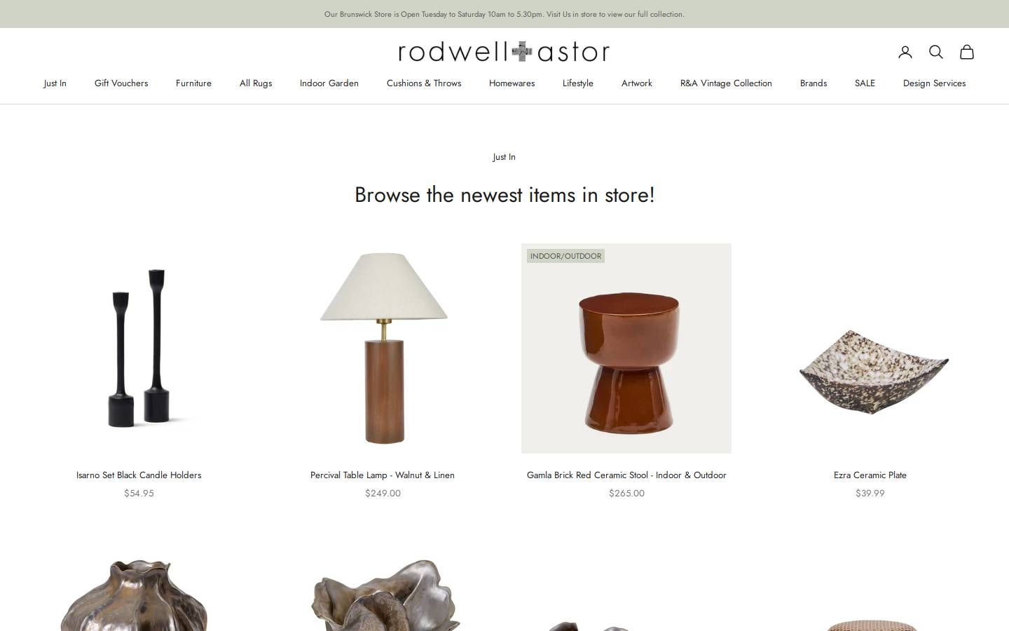 rodwellandastor.com.au homepage screenshot