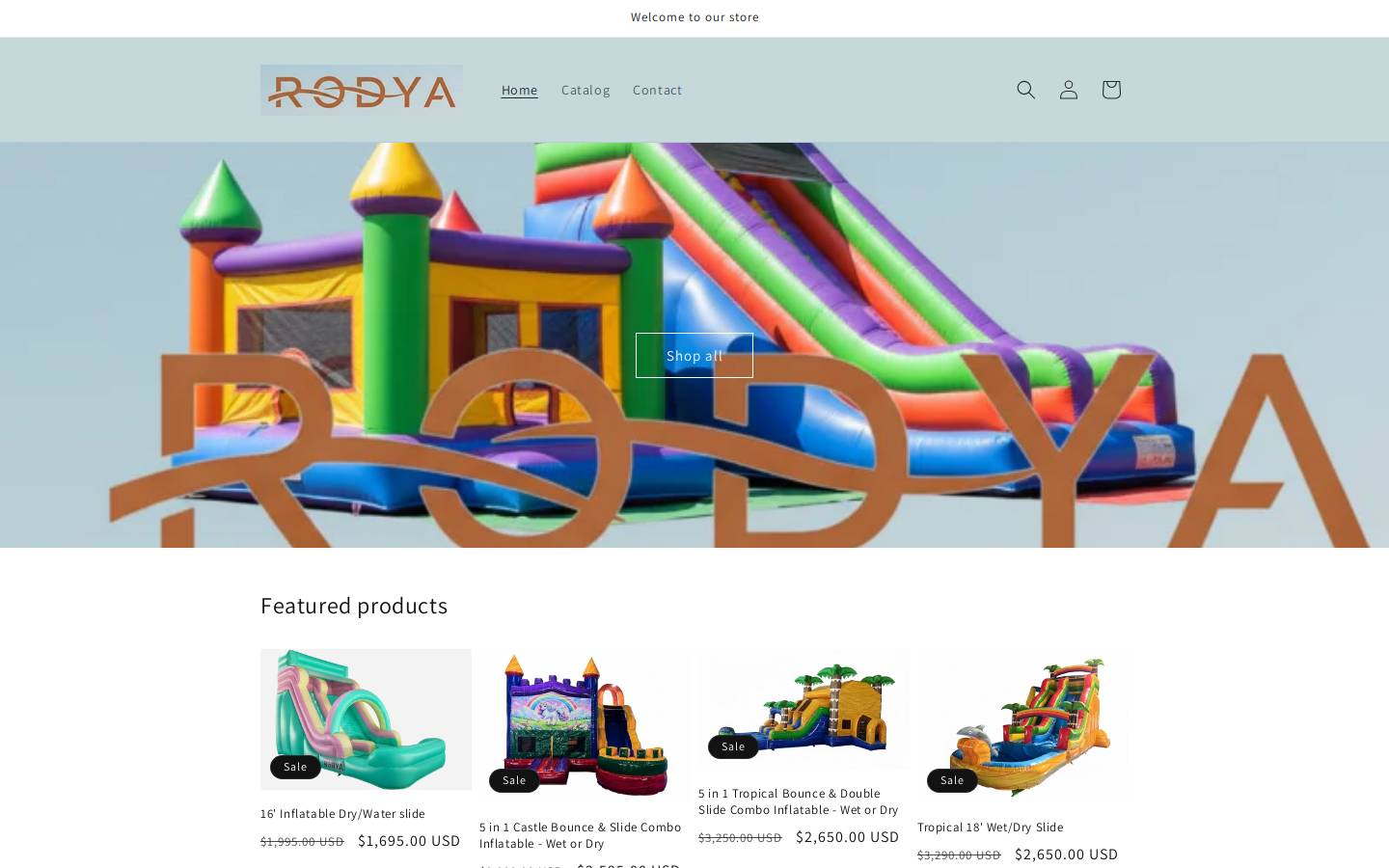 rodyaco.com homepage screenshot