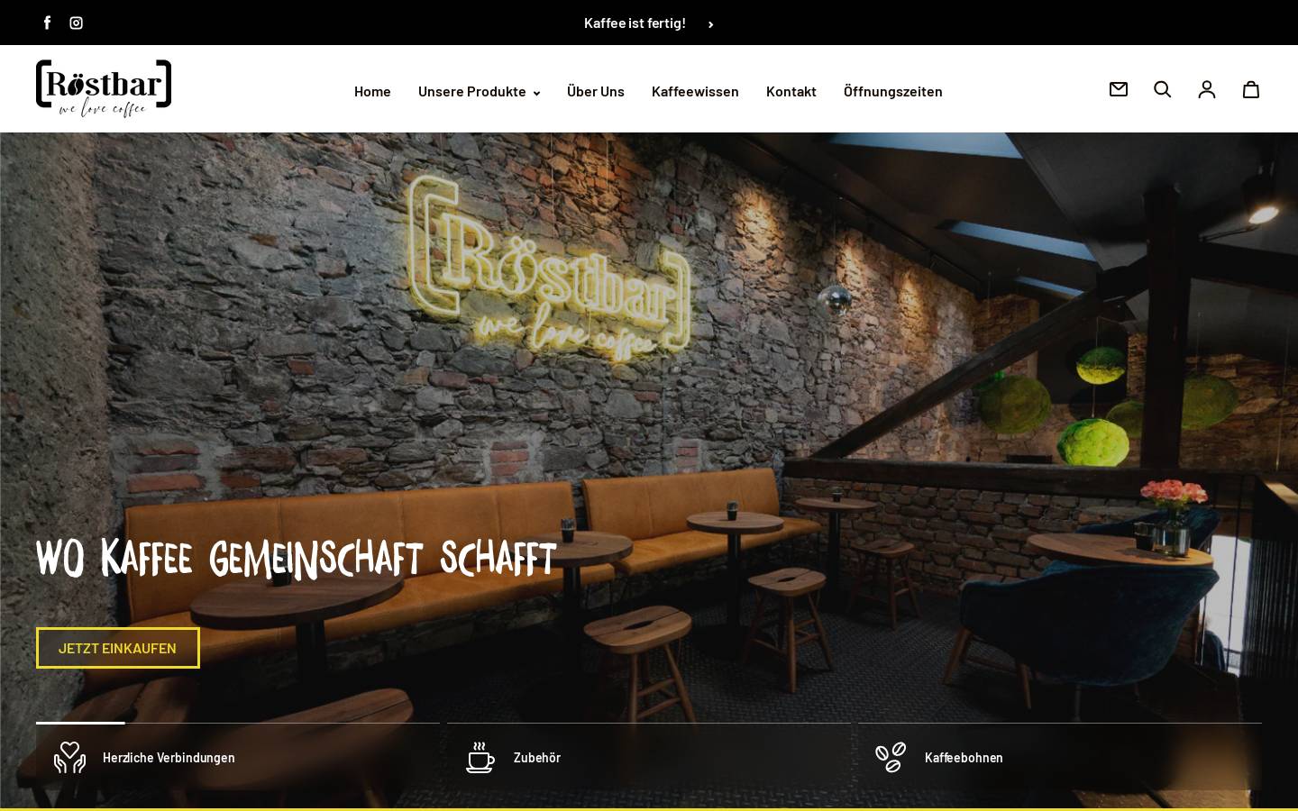 roestbar.at homepage screenshot