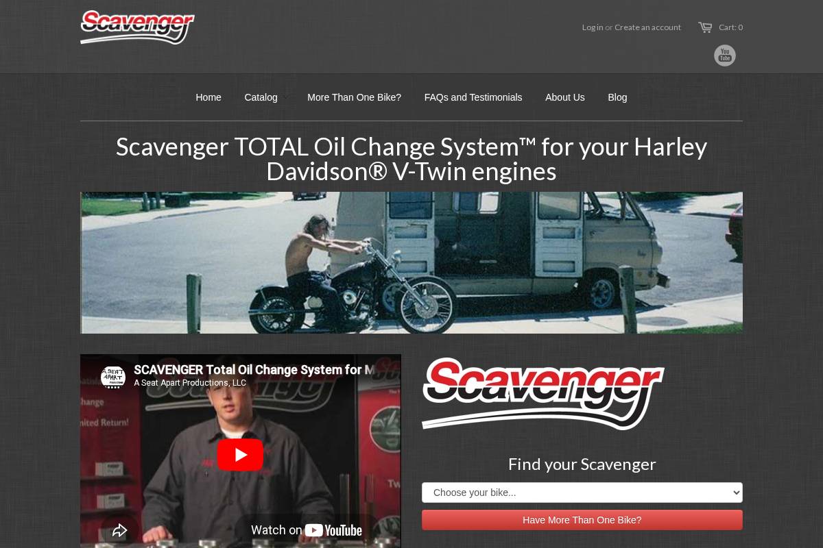 roguechopper.com homepage screenshot