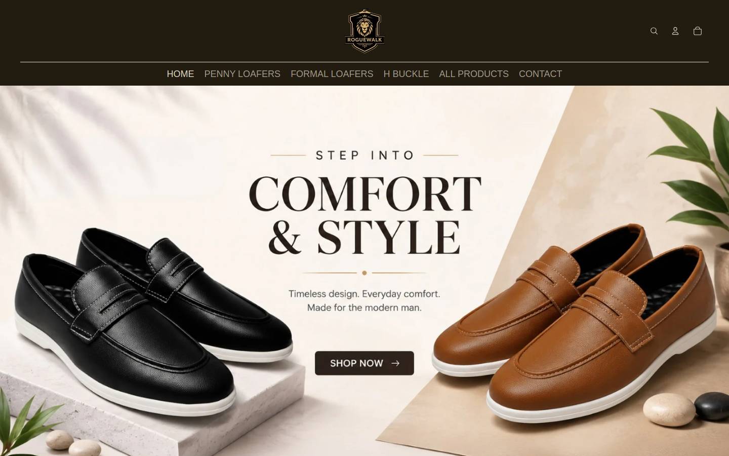 roguewalk.store homepage screenshot