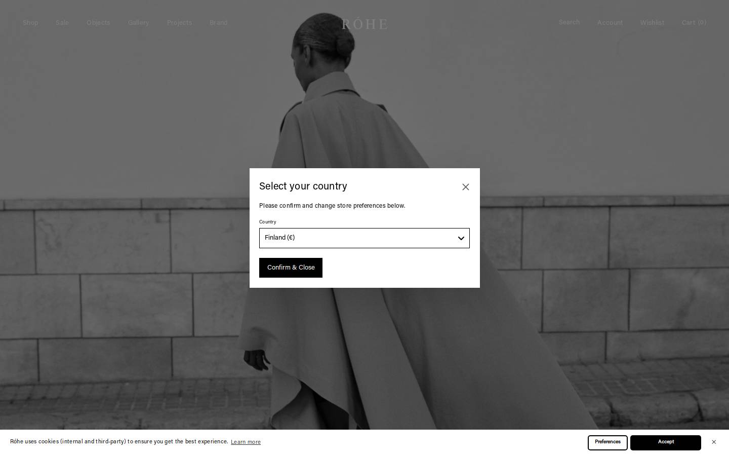 roheframes.com homepage screenshot