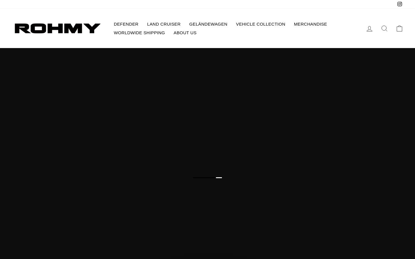 rohmy.com.au homepage screenshot