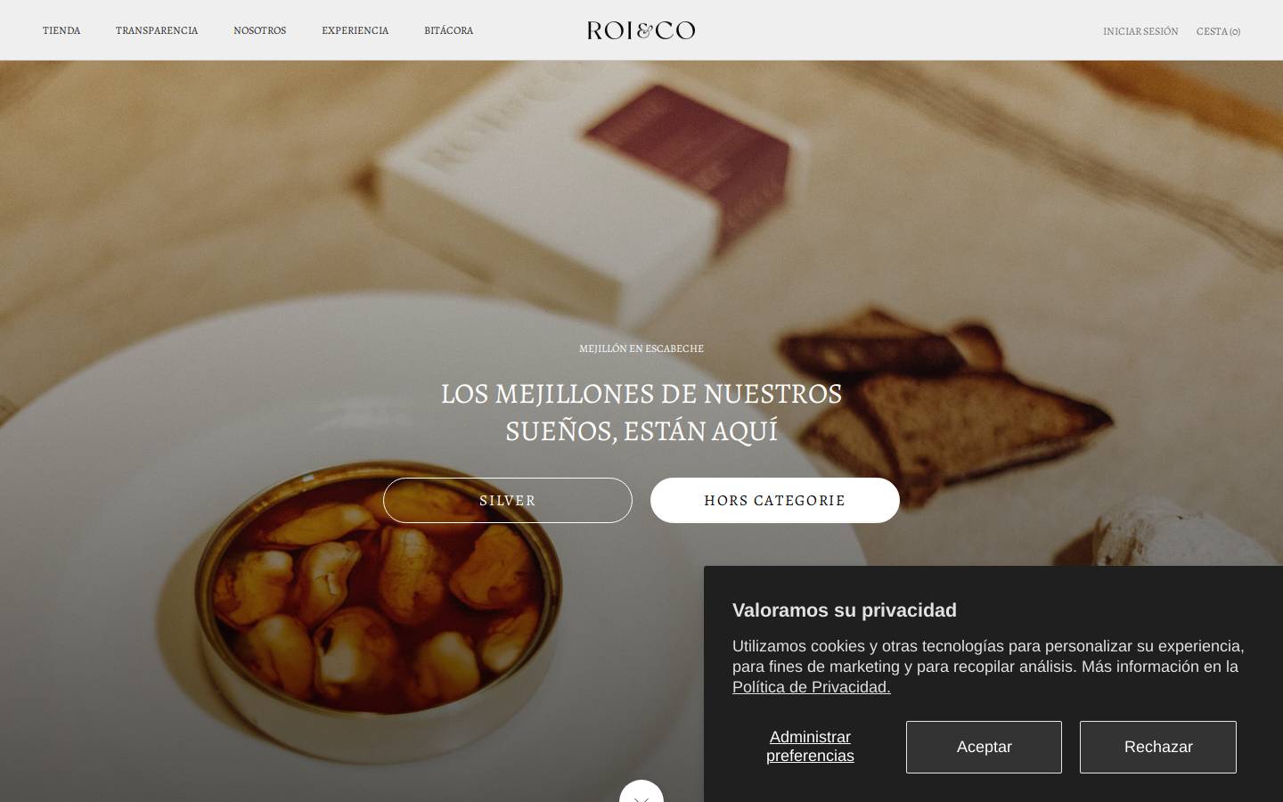 roigourmet.com homepage screenshot