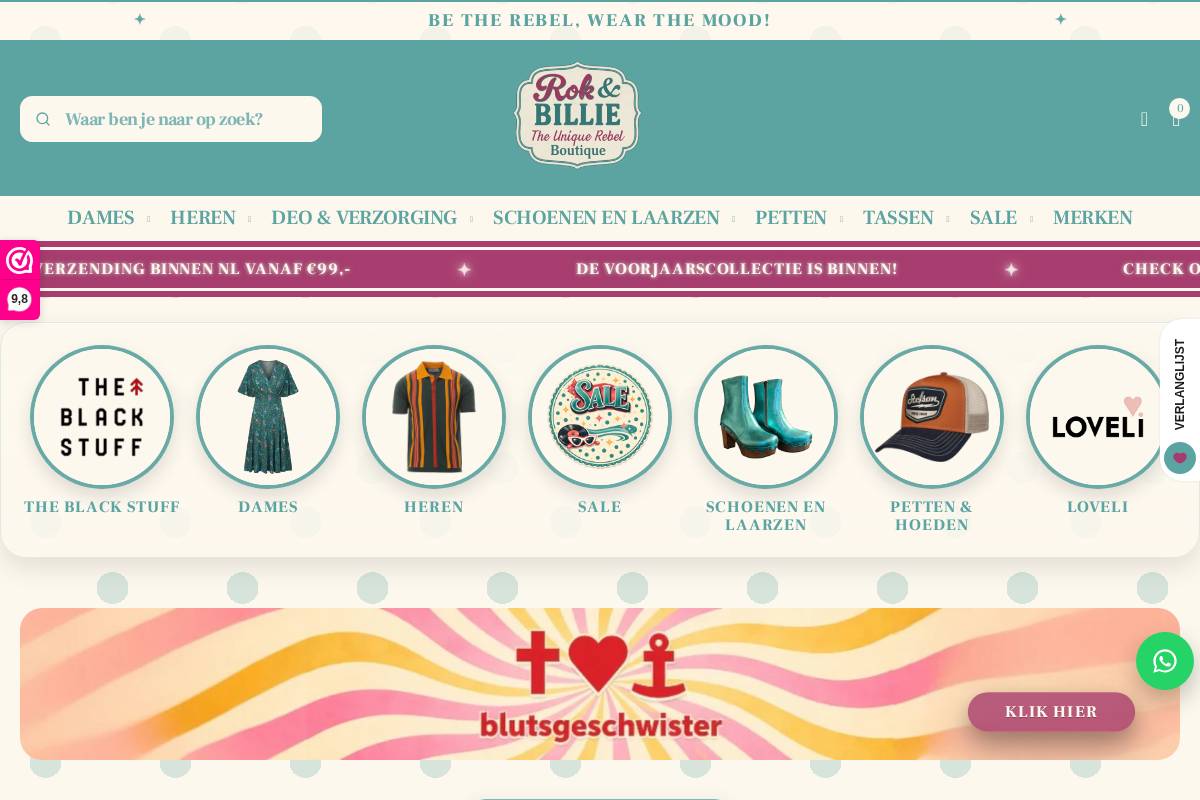 Rok En-billie homepage screenshot