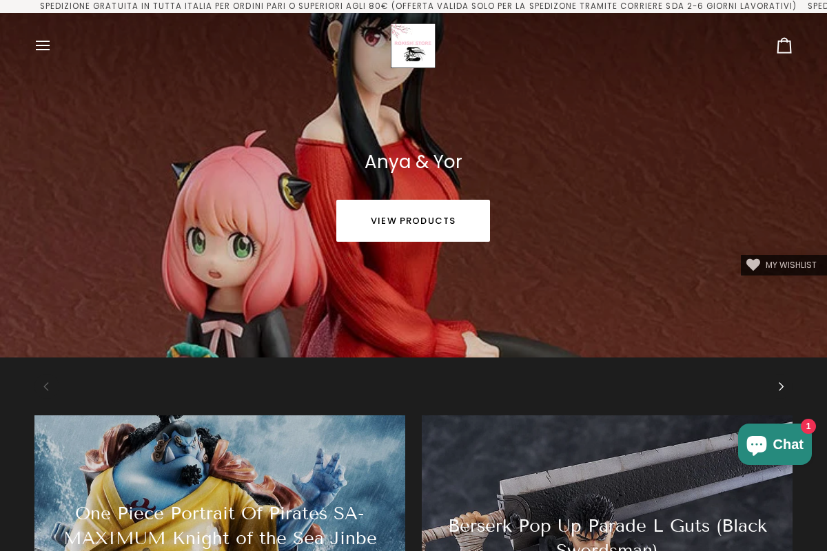 Rokishī Store  homepage screenshot
