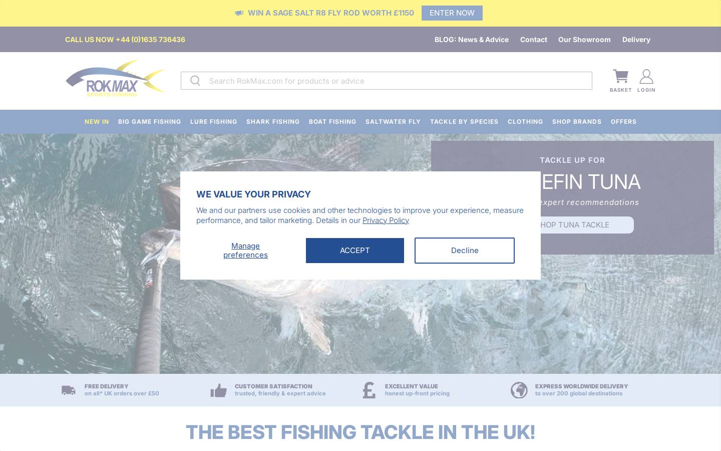 Rok Max homepage screenshot