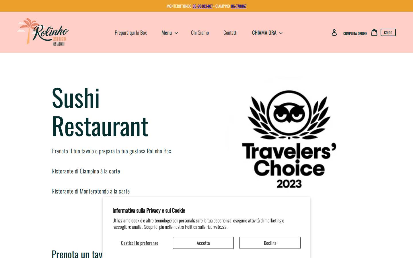 rolinho.com homepage screenshot