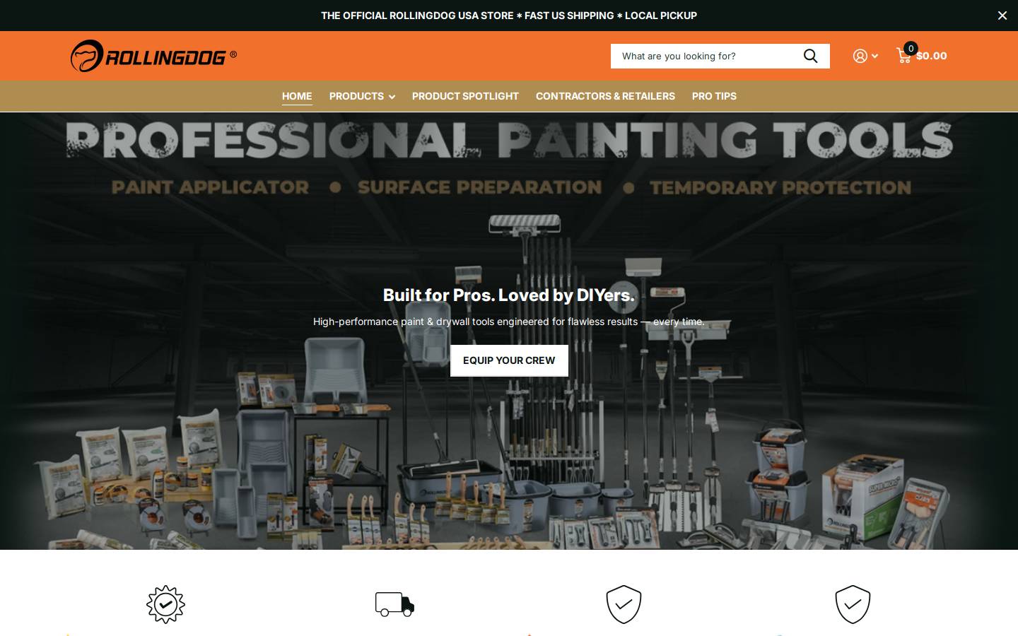 rollingdogusa.com homepage screenshot