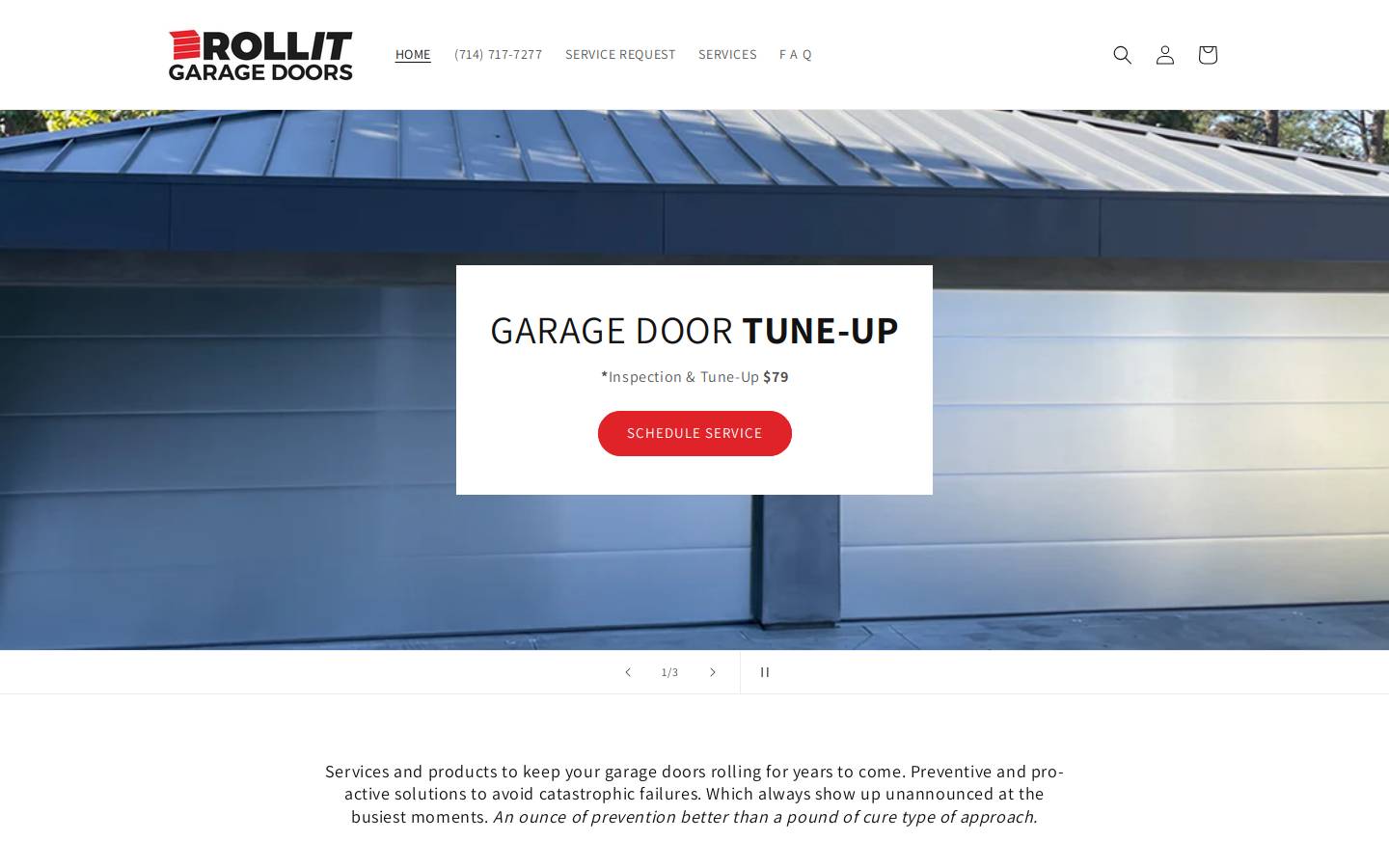 rollit247.com homepage screenshot