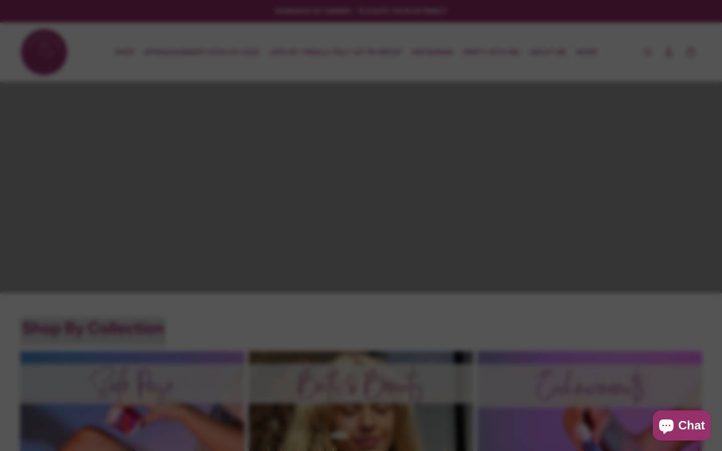 romancebysammy.ca homepage screenshot