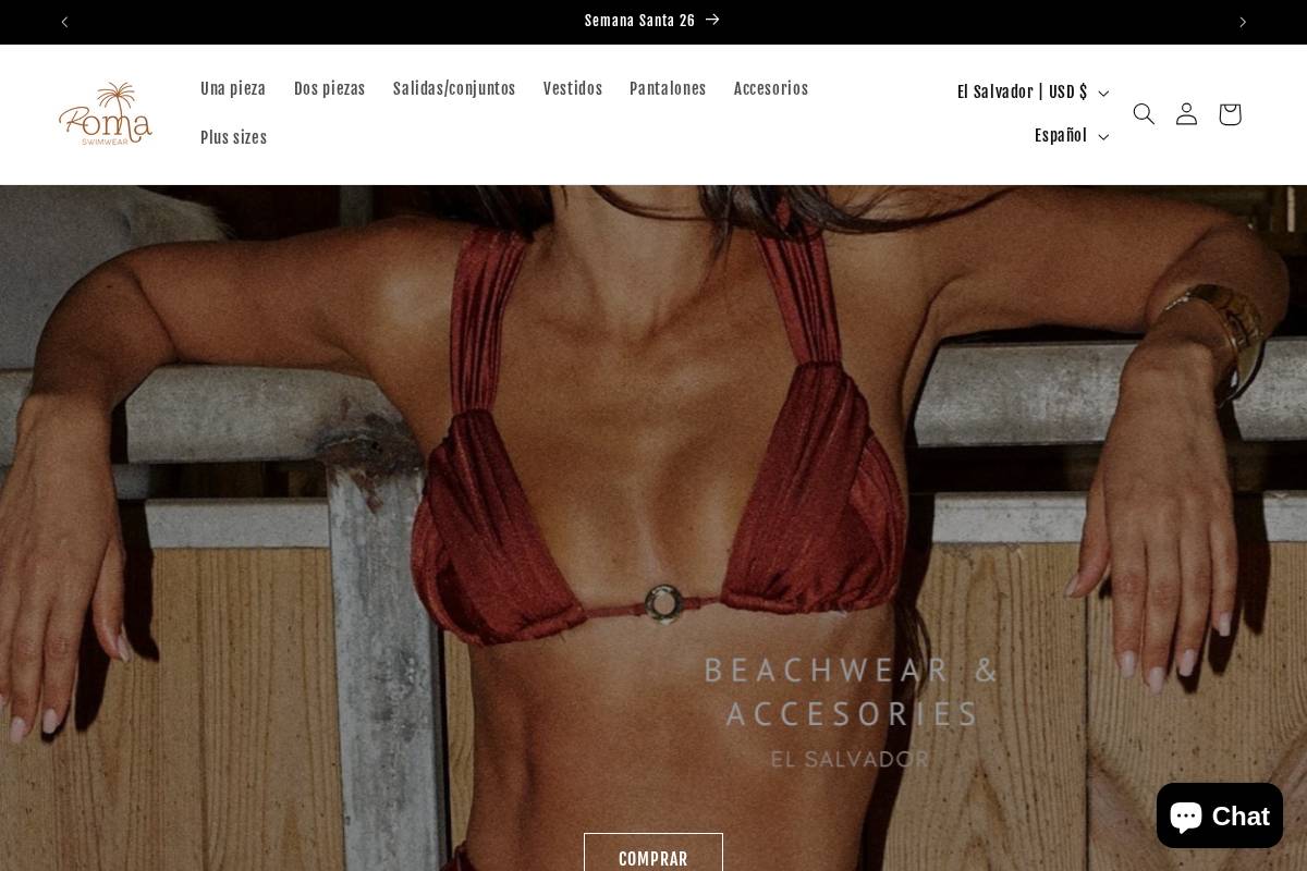 romashopsv.com homepage screenshot