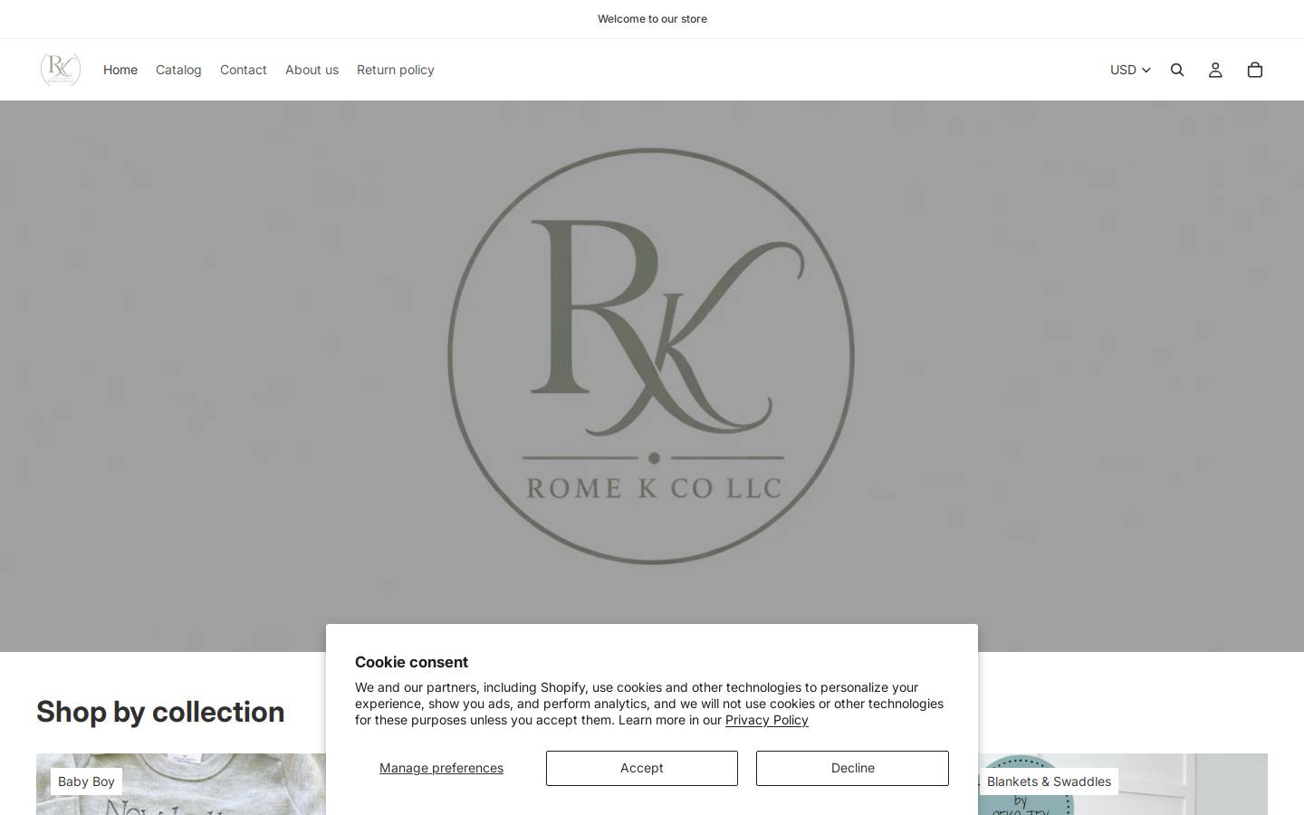 romekco.com homepage screenshot