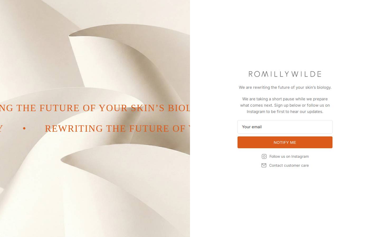 Romilly Wilde (not ROLIMEY from CHINA)! homepage screenshot