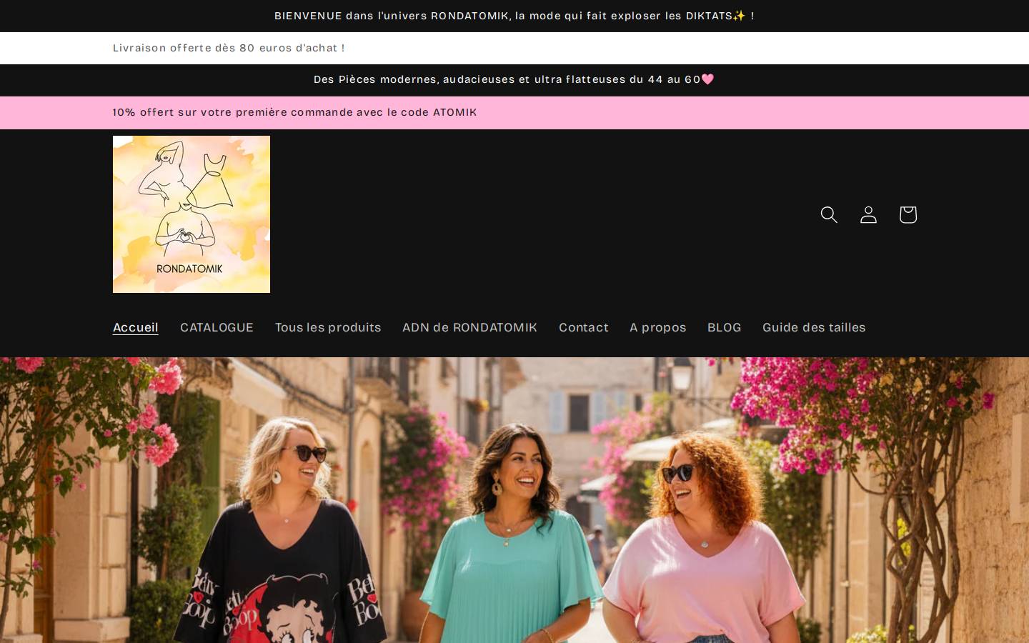 rondatomik.com homepage screenshot