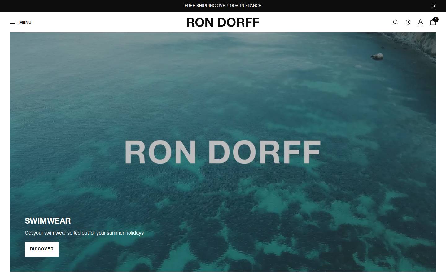 RON DORFF homepage screenshot