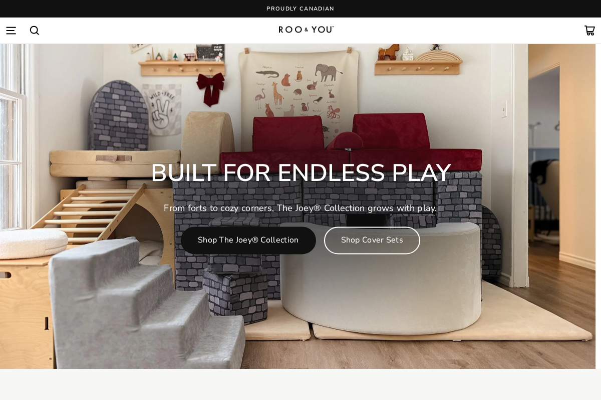 Roo & You homepage screenshot