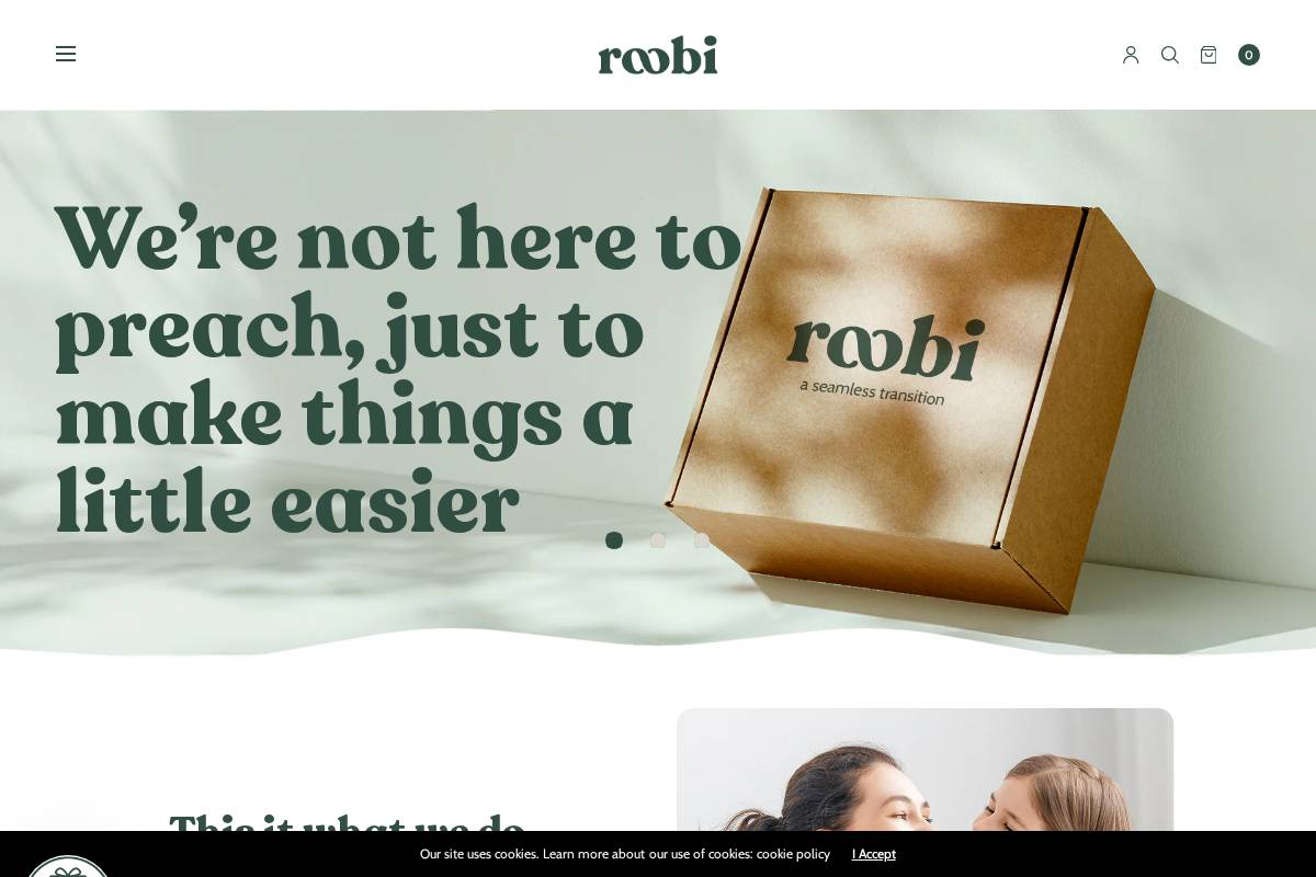 roobi.us homepage screenshot