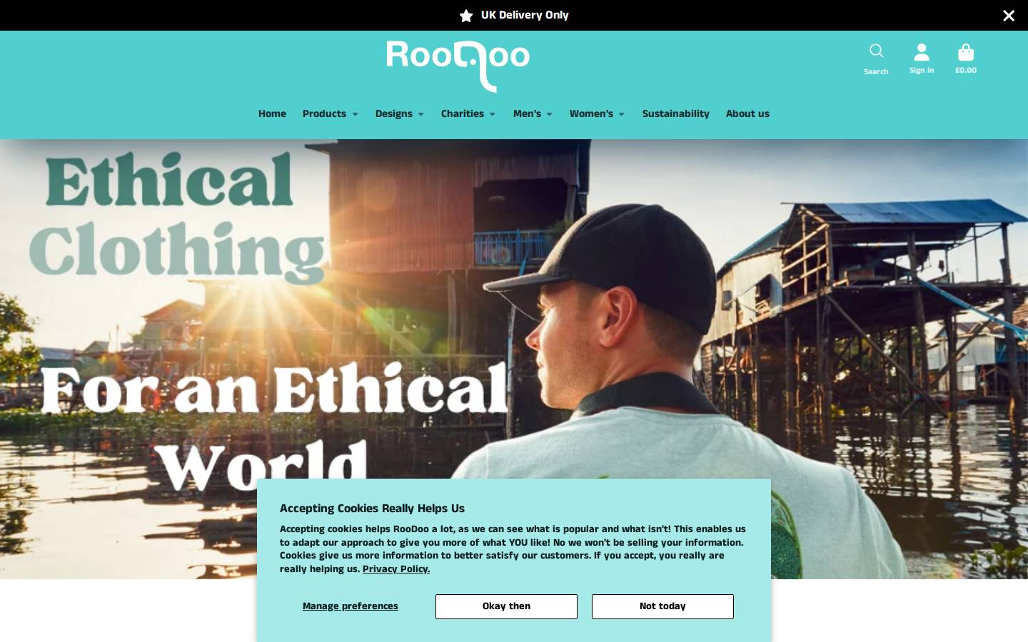 RooDoo homepage screenshot