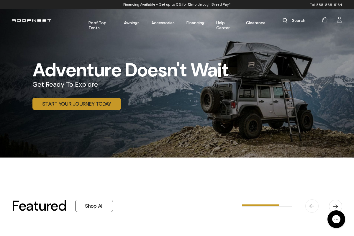 roofnest.com homepage screenshot