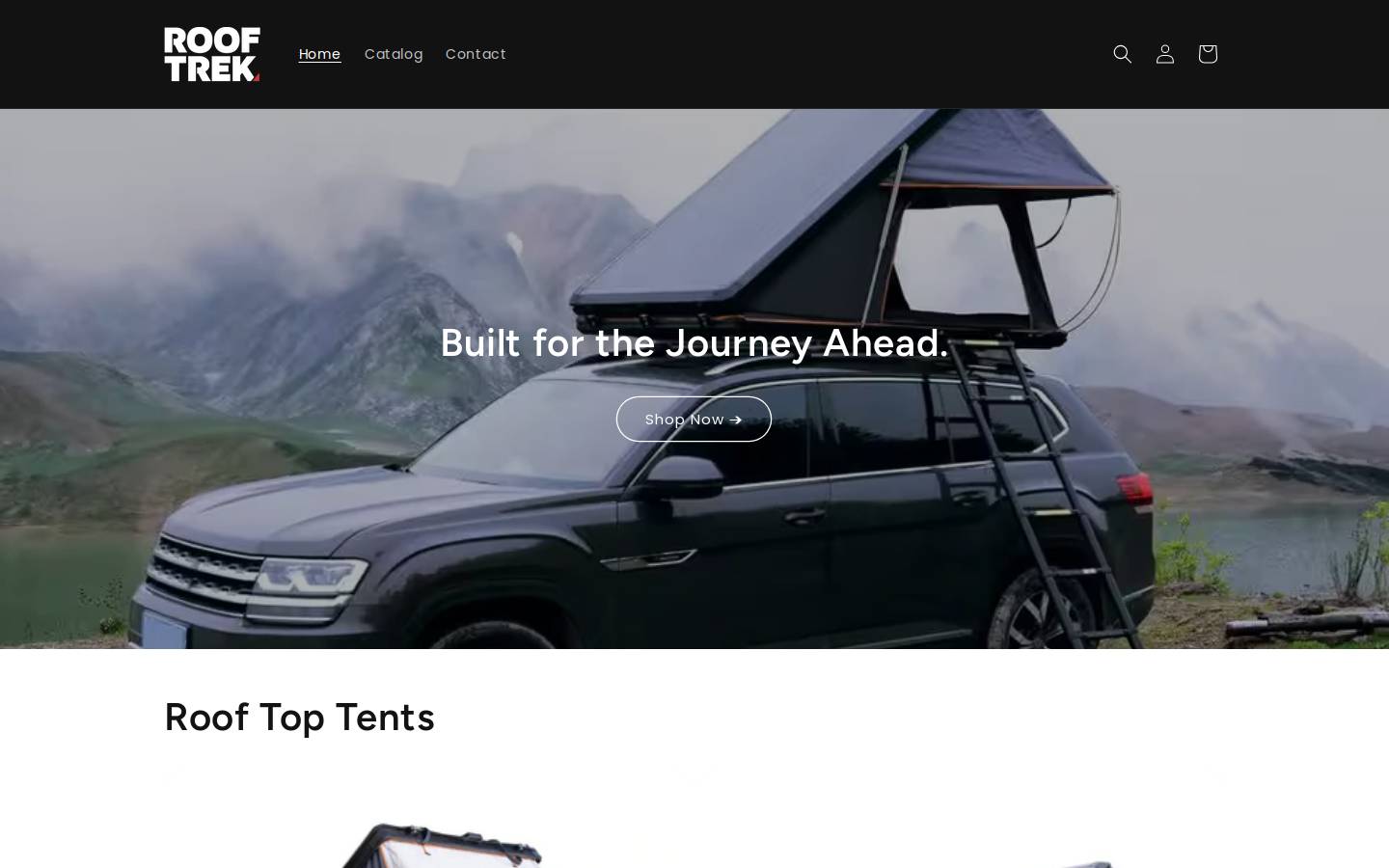 rooftrek.com homepage screenshot