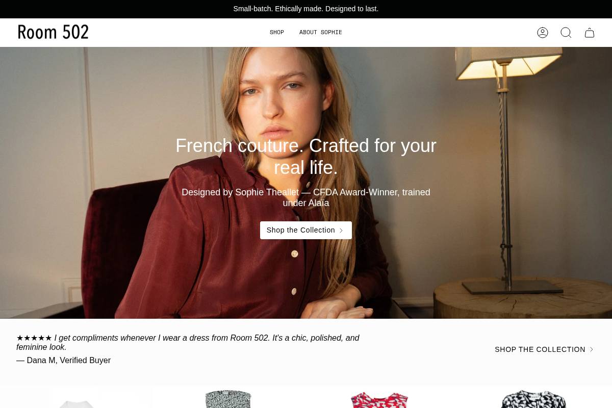 room502.com homepage screenshot