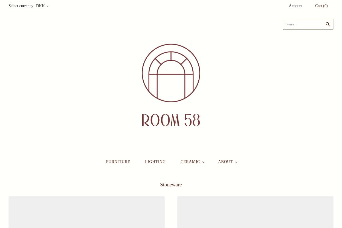 room58.dk homepage screenshot