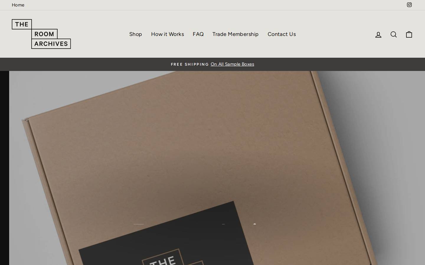 roomarchive.com homepage screenshot