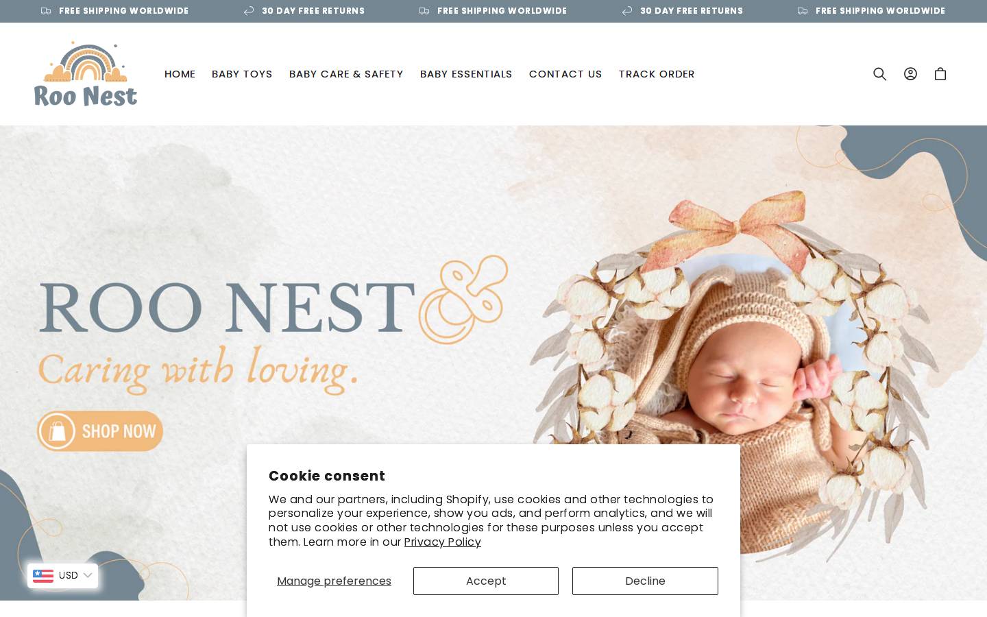 roonest.com homepage screenshot