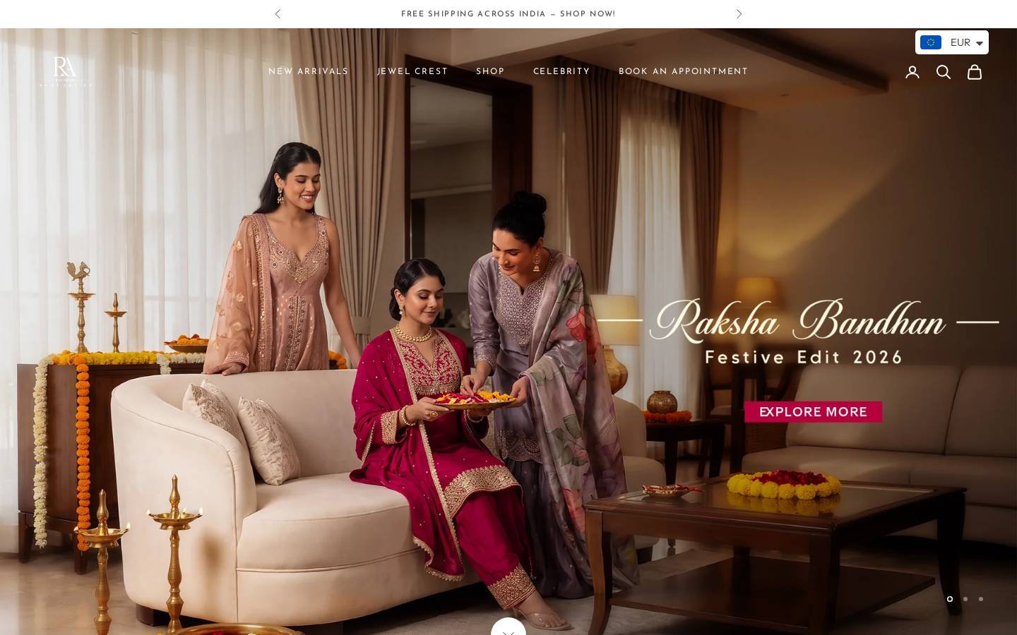 ROOP VATIKA DESIGN PVT LTD homepage screenshot