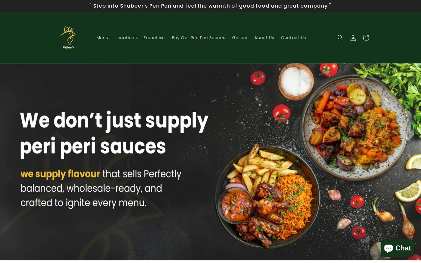 roostershighstreet.com homepage screenshot