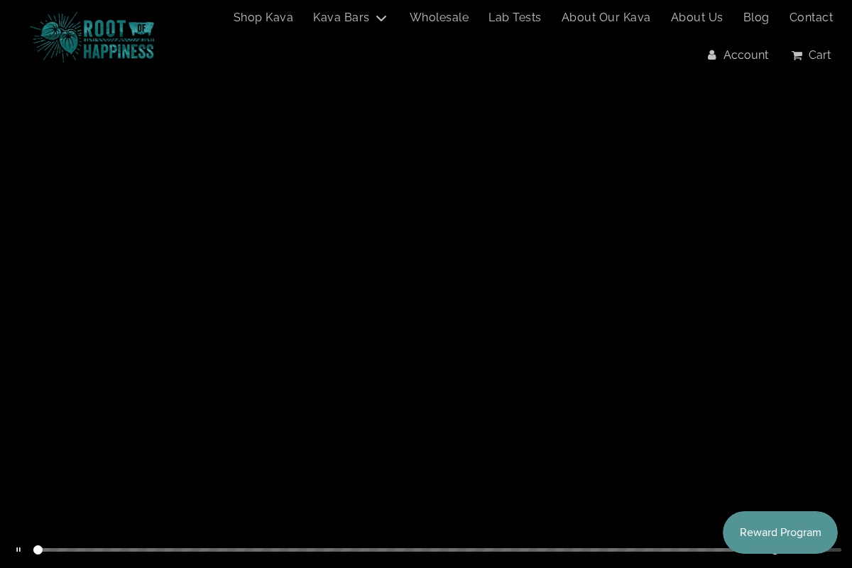 Rootofhappinesskava homepage screenshot