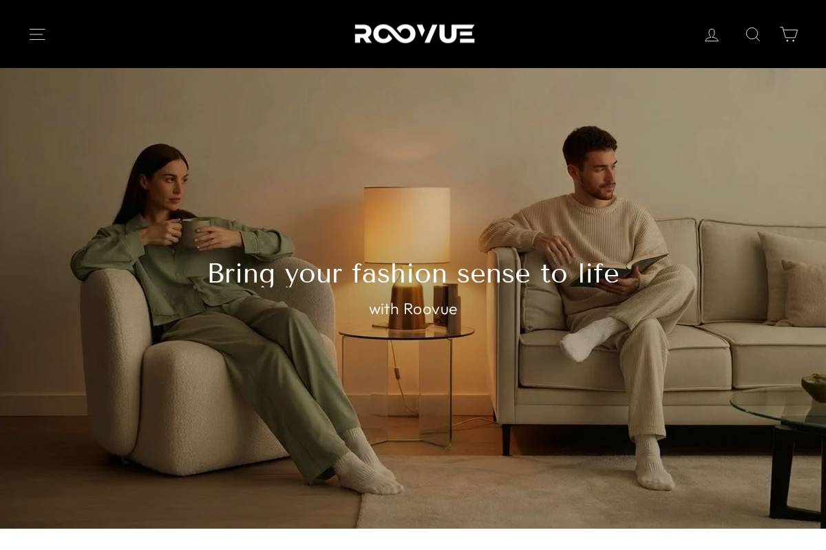 roovue.com homepage screenshot