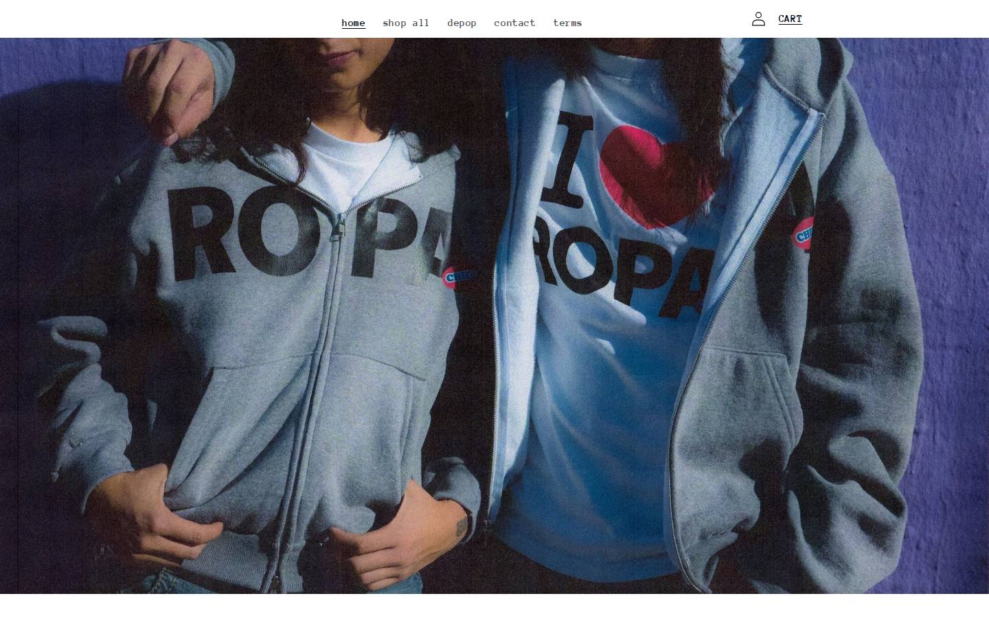ropachidx.com homepage screenshot