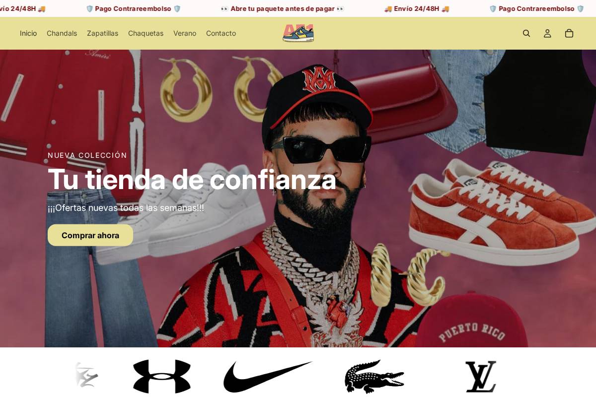 ropaencasa23.com homepage screenshot